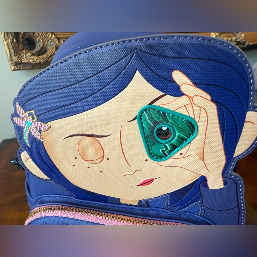 NWT Coraline Stars Cosplay Mini Backpack - Picture 8 of 10